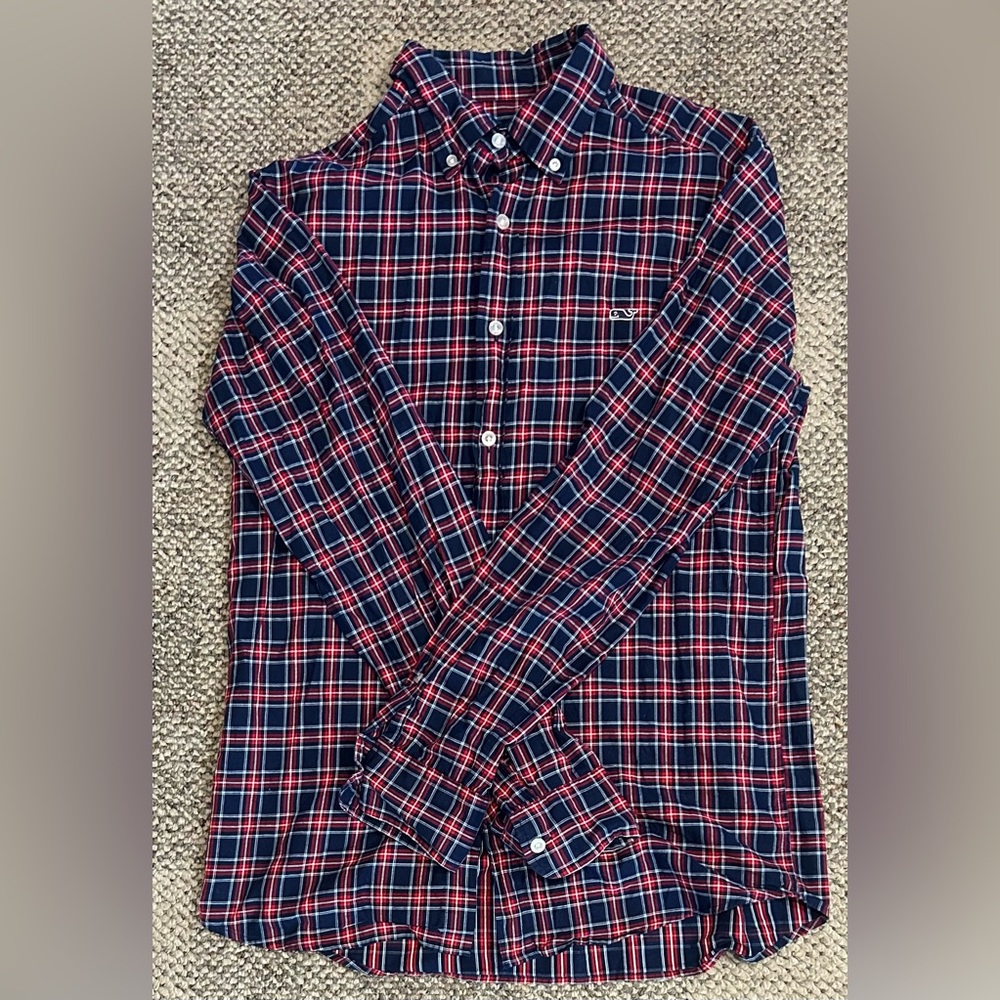 Vineyard Vines Classic Fit Whale Shirt